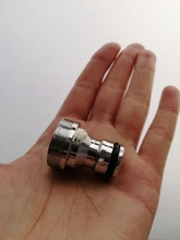 Adaptador de grifo Universal para cocina, Conector de latón para grifo, adaptador de manguera para lavabo, herramientas de riego de jardín