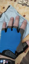 Guantes de ciclismo para deportes al aire libre, protectores de mano en malla, transpirables, accesorios de bicicleta antideslizantes, cubre la mitad de los dedos