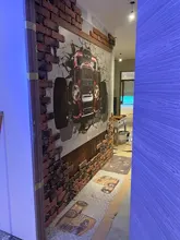 Wall-Paper Background Mural 3d Papel-De-Parede Beibehang Restaurant Vintage Bar Retro