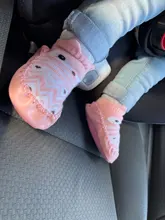 Zapatos para primeros pasos de bebé, zapatos para bebé de dibujos animados de algodón, recién nacido, suela suave, Otoño e Invierno