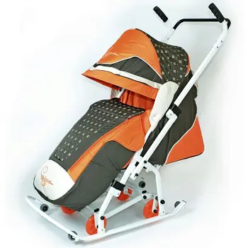 

Sledge-stroller R-toys slips "mosaic"