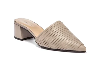 

FRAU Leather sabots with thin bands