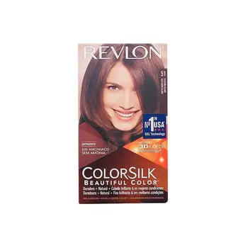 

Dye without Ammonia Colorsilk Revlon light Brown