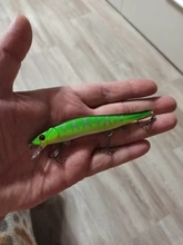 Floating Wobbler Crankbait-Tackle Fishing-Lure Minnow Hard-Bait Treble-Hooks Swimbait