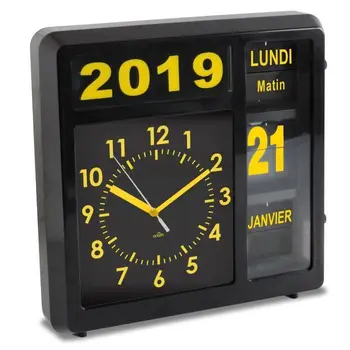

ORIUM Watch with date with shutters visual-Characters large format-Easy To read