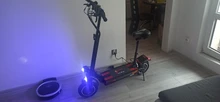 Patinete eléctrico de doble Motor para adultos, Scooter plegable de rueda grande con batería de litio