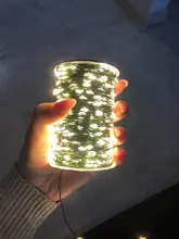 Led-String-Lights Green-Cable Tree Holiday-Decorration Christmas Outdoor Waterproof 100m