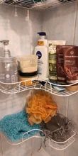 Organizer Rack Bathroom-Shelf Wall-Storage Stainless-Steel Kitchen Punch-Free-Firm-Shower