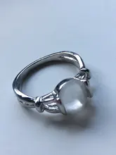 Anillo de Saga Bella Opals de crepuscular, chapado en plata, moda, novedad, película clásica Simple, joyería para mujer, venta al por mayor