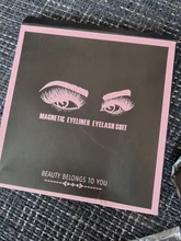 Pestañas magnéticas 3D de visón, maquillaje, delineador, juego de pinzas, pestañas postizas naturales, cortas, 3 pares