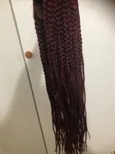 ANOGOL-peluca larga de encaje sintético sin pegamento para Mujeres Afro negro, color burdeos, para uso diario