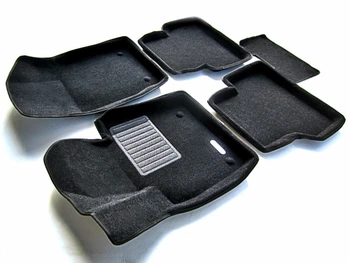 

Textile 3D mats euromat3d business in the interior for Audi Q3 (2012-) with plastic backing