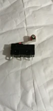 Mini Interruptor de Límite Micro palanca con rodillo de bisagra, 10 Uds.