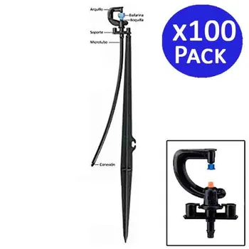 

Micro-sprinkler watering 360 ° with stake. 100 pcs