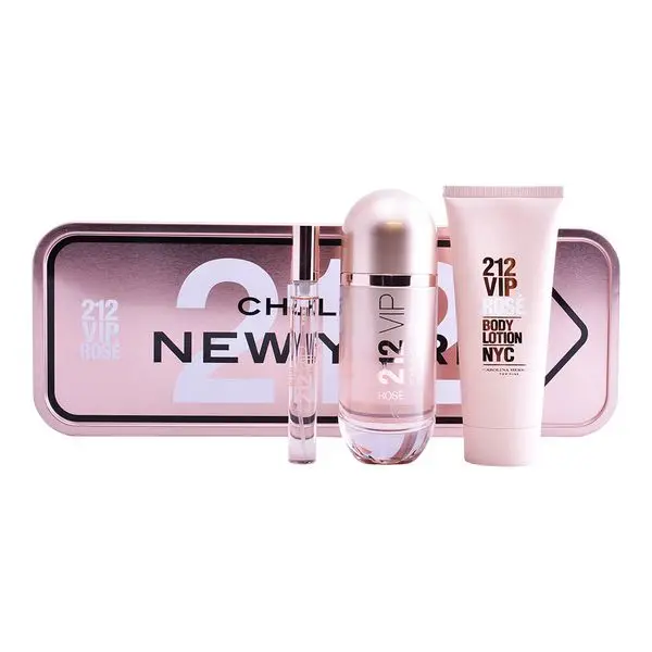 Perfume De Mujer 212 Vip Rosado Carolina Herrera 3 Uds Aliexpress