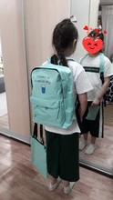 Conjuntos de 4 Uds. De mochilas de tela para chicas adolescentes, bandoleras para niños, mochila moderna