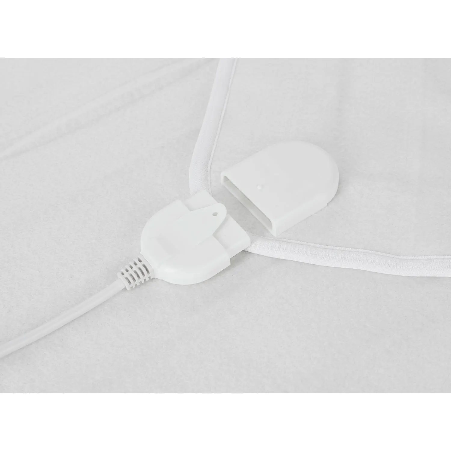  Mesko MS7419 Heated Electric Beds 150x80 cm 3 Levels Temperature Timer Washable Polar Fleece White 