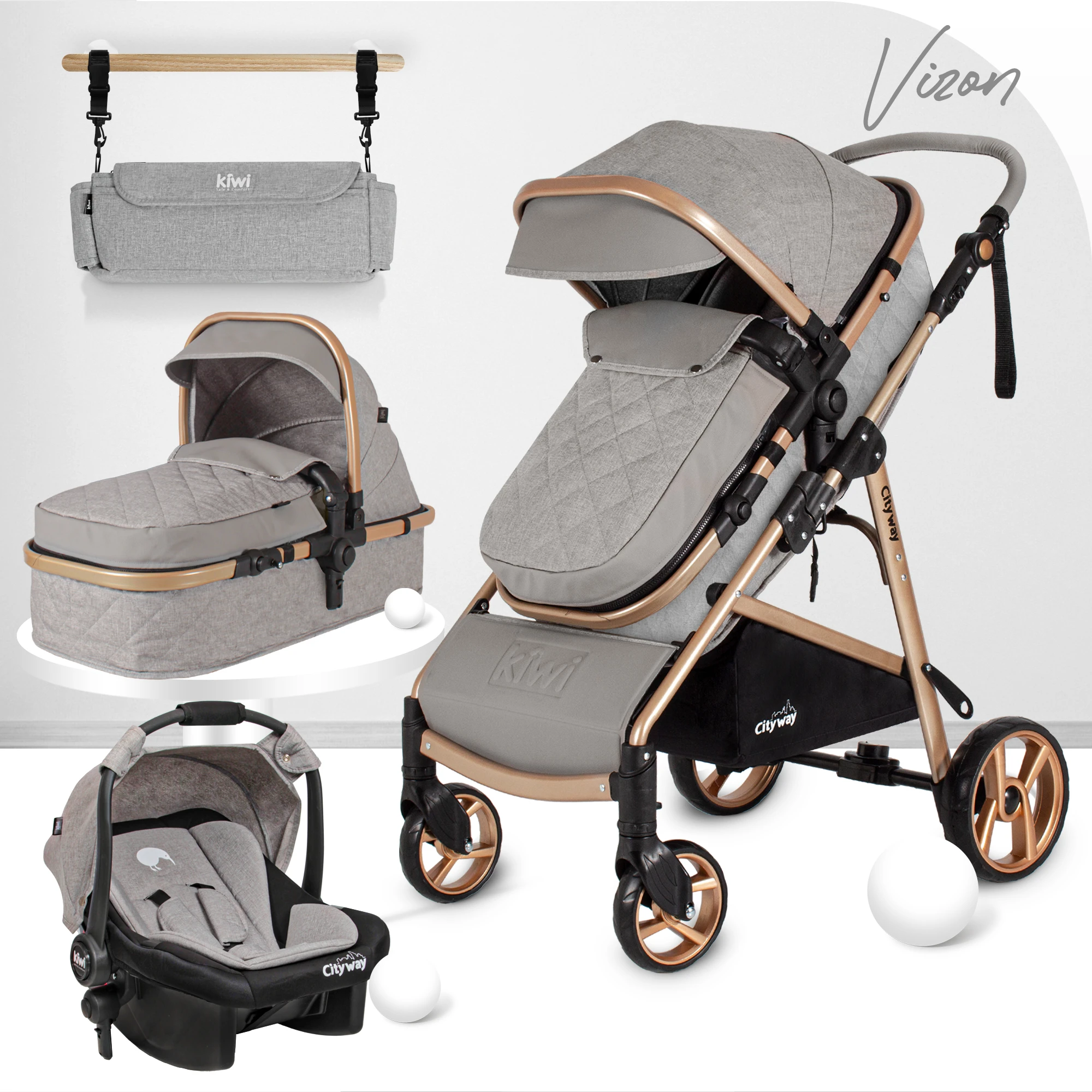 Baby Stroller, Carry Cot, Carrying Seat 
