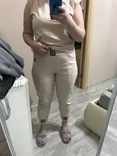 Pantalones vaqueros holgados de cintura elástica para mujer, moda de Corea de algodón informales combinables, color blanco, nueva llegada de primavera y verano, S982