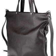 Сумка натуральная кожа Fabula F\W15.8 FK-GRAF объемная на молнии