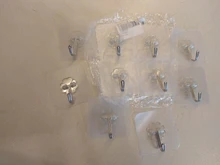 Gancho de suspensión de succión adhesivo para taza, ventosa de pared para baño, resistente, transparente, de acero inoxidable, 10 Uds.