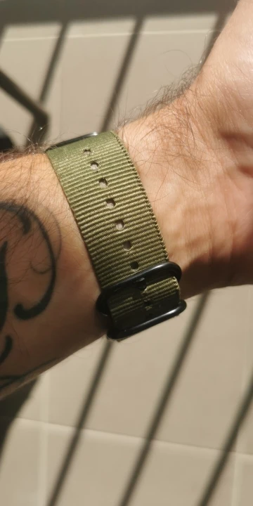 Great strap, perfect fit for my Seiko. My watch lug is 22 mm, and strap is 24 mm, and it look great!