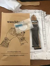 Calfskin-Correa de cuero para reloj inteligente, accesorio de pulsera de liberación rápida de 18mm, 20mm, 22mm y 24mm