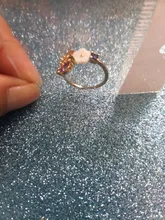 Anillos de circonita de cristal para mujer, anillos abiertos ajustables con forma de hoja de flor y mariposa, joyería de compromiso para boda, regalo, novedad de 2021