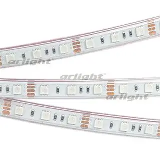 012311 Лента RTW 2-5000P 12V RGB 2x(5060, 300 LED, LUX) ARLIGHT