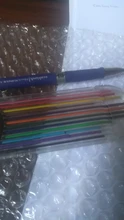 Lápiz mecánico de 2,0mm 2B, lápiz de actividades de escritura y dibujo, recambio de with12-color, papelería para oficina y escuela