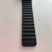 Correa de cuero para Apple Watch, banda magnética de 44mm, 40mm, 38mm y 42mm para reloj inteligente iWatch series 3, 4, 5, se, 6