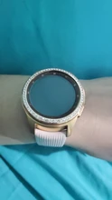 Funda de reloj inteligente galaxy fit, accesorios para Samsung Galaxy Watch de 46MM y 42MM, funda adhesiva antiarañazos de Metal