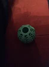 Pelota de goma resistente Extra Juguetes para perros, juguete de pelota interactiva, divertida y elástica, mordedores de juguete para perros, para limpieza de dientes de perro, Bola de comida