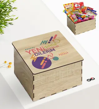 

Personalized Wood New In Box She Devotes The Success In Design Nostalgic Lezzetler Gift Seti-2