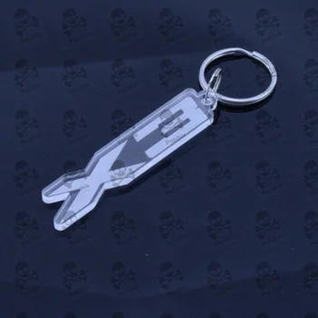 

BMW X3 keychain key ring key chain Schlüsselring porte-cles portachiavi laser cut Size: 60x13x3mm