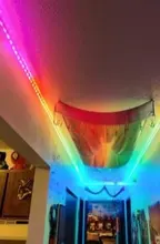 LED luces de tira RGB 5050 resistente al agua lámpara Flexible cinta de Bluetooth Color de sueño luces led 5M10M DC12V Control de la música para la habitación