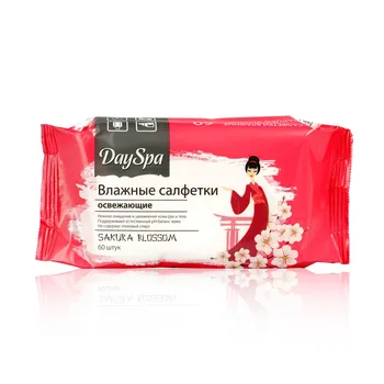 

Wet wipes day spa antibacterial 60 PCs