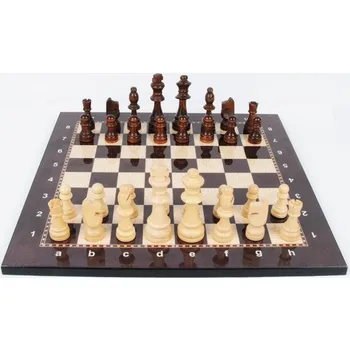 Lux Top Grade Refined Wooden Folding Large Chess Set Checkers Solid Wood Maple Chessboard Entertainment Board Game Children Gift hot top quality wooden folding magnetic chess set solid wood chessboard magnetic pieces entertainment board games children gifts