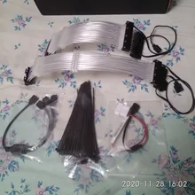 Psu-Extension-Cable Case-Decoration Gpu 8pin 24pin PCI-E Dual Streamer 5V 5V