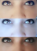 D orella-lentes de contacto de 3 tonos para cosméticos para ojos, 2 uds.