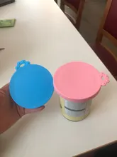 Silicone Canned Lid Sealed Feeders Food Can Lid For Puppy Dog Cat Storage Top Cap Reusable