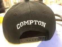 COMPTON-gorra de béisbol con bordado, sombrero de béisbol con bordado, Snapback, Hip Hop, deportiva, ajustable, Unisex, 2020