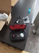 Auriculares TWS con Bluetooth 5,0, cascos inalámbricos con cargador de 3500mAh, estéreo 9D, deportivos, resistentes al agua, con micrófono
