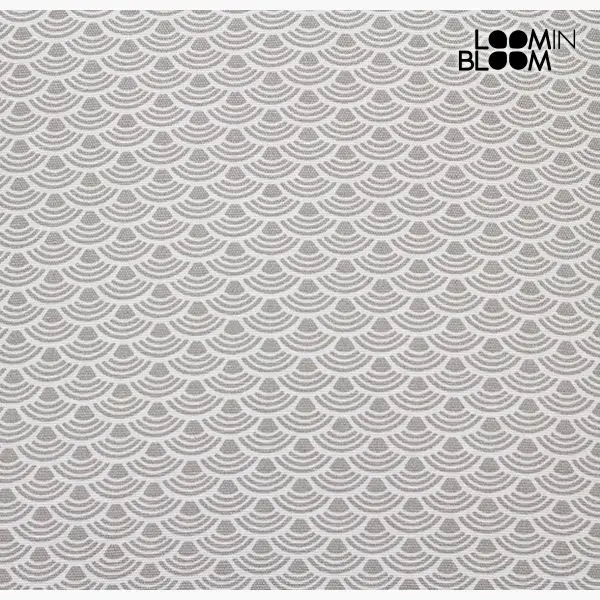 Подушка из хлопка и полиэстера серая(60x60x10 см) от Loom In Bloom