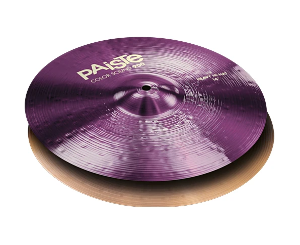 0001943414 color sound 900 purple heavy hi-hat two plates 14 &quot Paiste | Спорт и - Цена: 