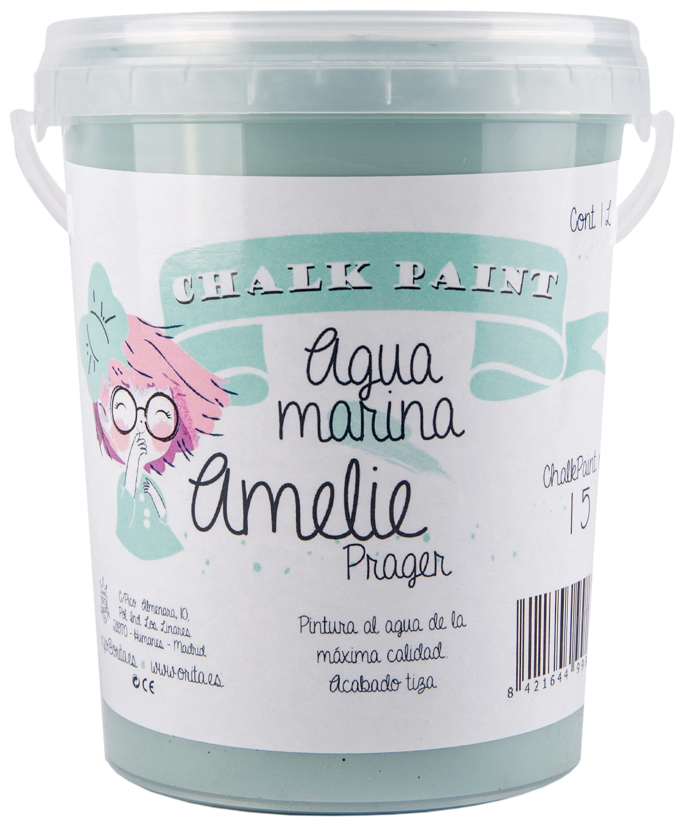 Amelie Prager - 25 Colores Pintura a la tiza chalk paint fabricación propia pintura para madera pintura para muebles