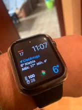 Para carcasa de reloj Apple 44mm 40mm iWatch 42mm 38mm parachoques de templado de vidrio de 44 42 38 42mm reloj de apple 4 4 5 SE 6