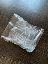 Extensiones de pestañas transparentes de silicona, 5/10 Uds., 4,8 cm, rizador de elevación, injerto, cepillo, accesorios de herramientas, #292709