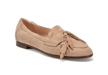 

FRAU Suede moccasins with tassel