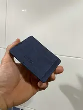 Mini monederos mágicos de cuero sintético para hombre, monedero ultrafino con cremallera, tarjetero de plástico, novedad de 2020